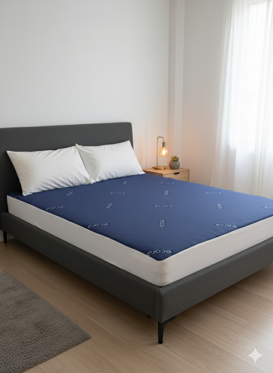 Ecora 100% Waterproof Fitted Mattress Protector – Suitable for All Beds