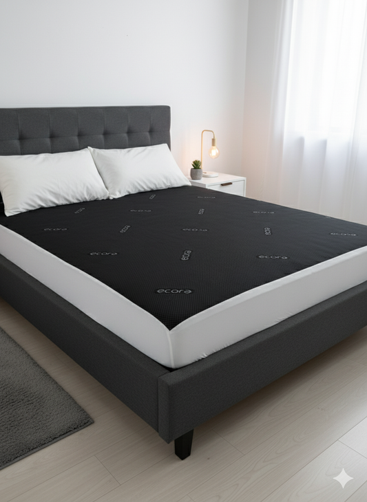 Ecora 100% Waterproof Fitted Mattress Protector – Suitable for All Beds