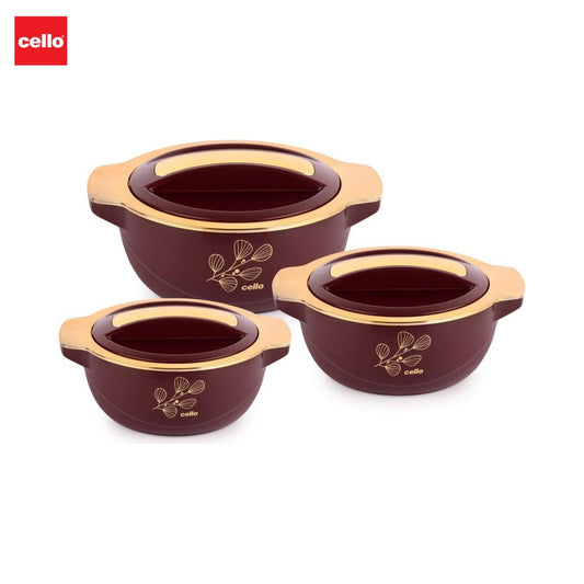 Cello Radiant Casserole Gift Set (500ml, 1000ml, 1500ml)
